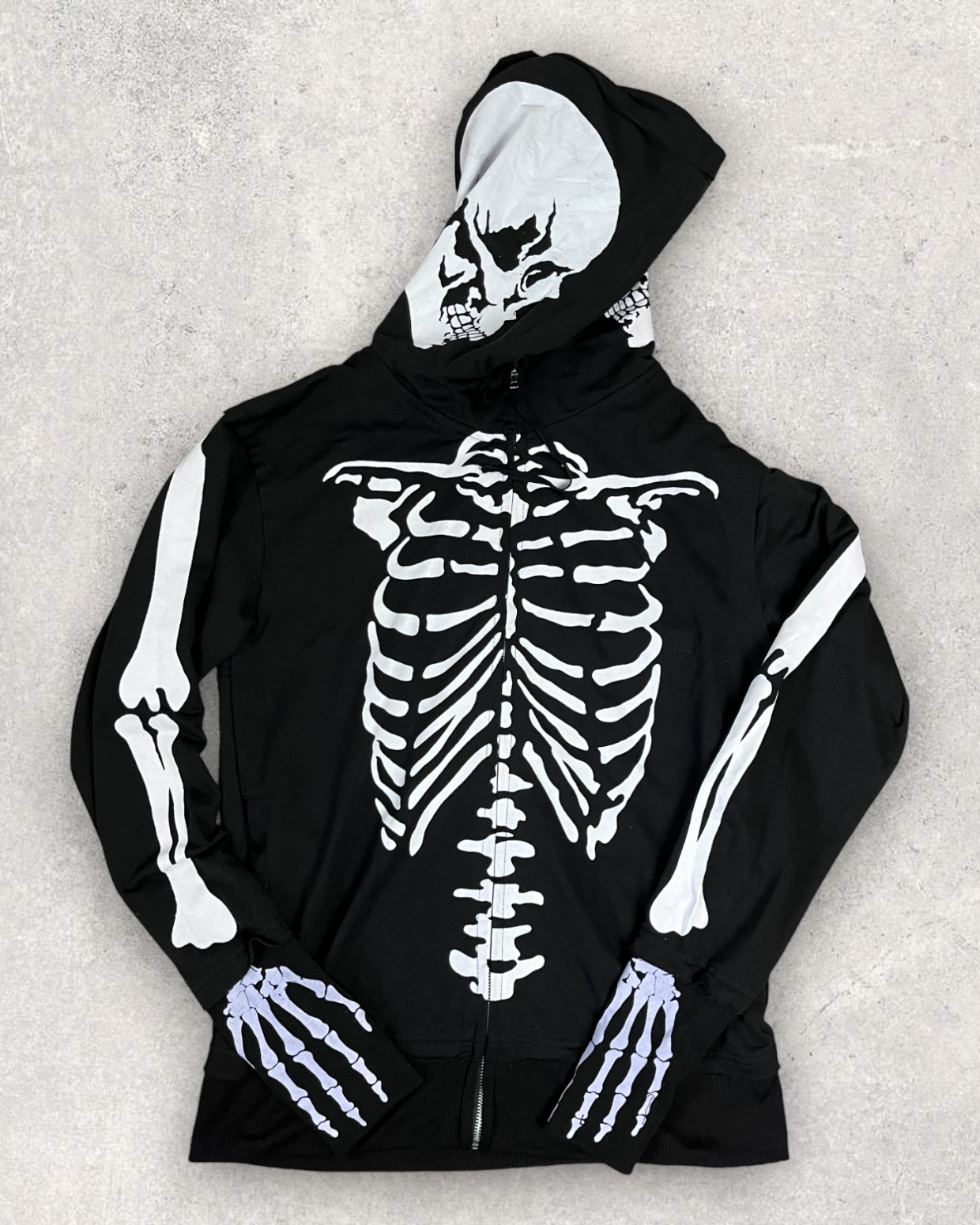 [Skull full born] Halloween hoodies  Vintage - hoodie