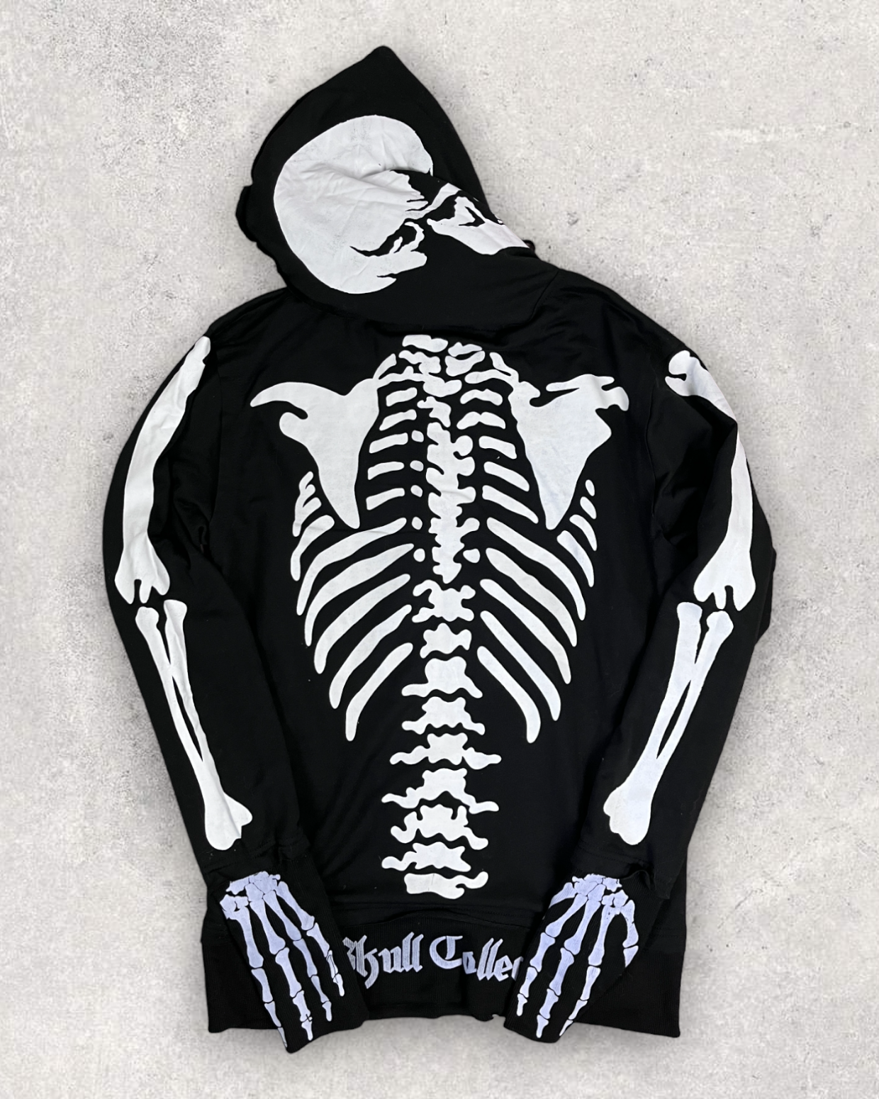 [Skull full born] Halloween hoodies  Vintage - hoodie