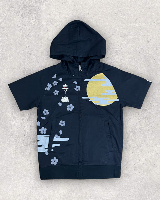 [The Rabbit and the Moon] Japanese transitional hoodies  Vintage - hoodie