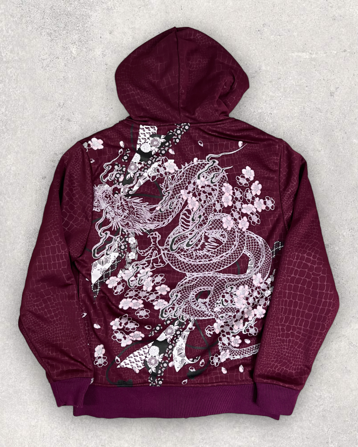 [Dragon Sakura] Dragon hoodies Vintage - hoodie