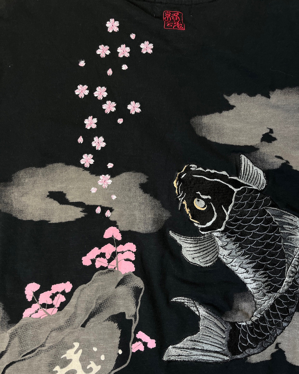  Koi Fish Shirt, Japanese Fish, Vintage Soft Shirt