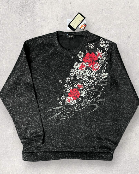 MIYABI MUSUBI Japanese pattern design sweatshirt Brand new