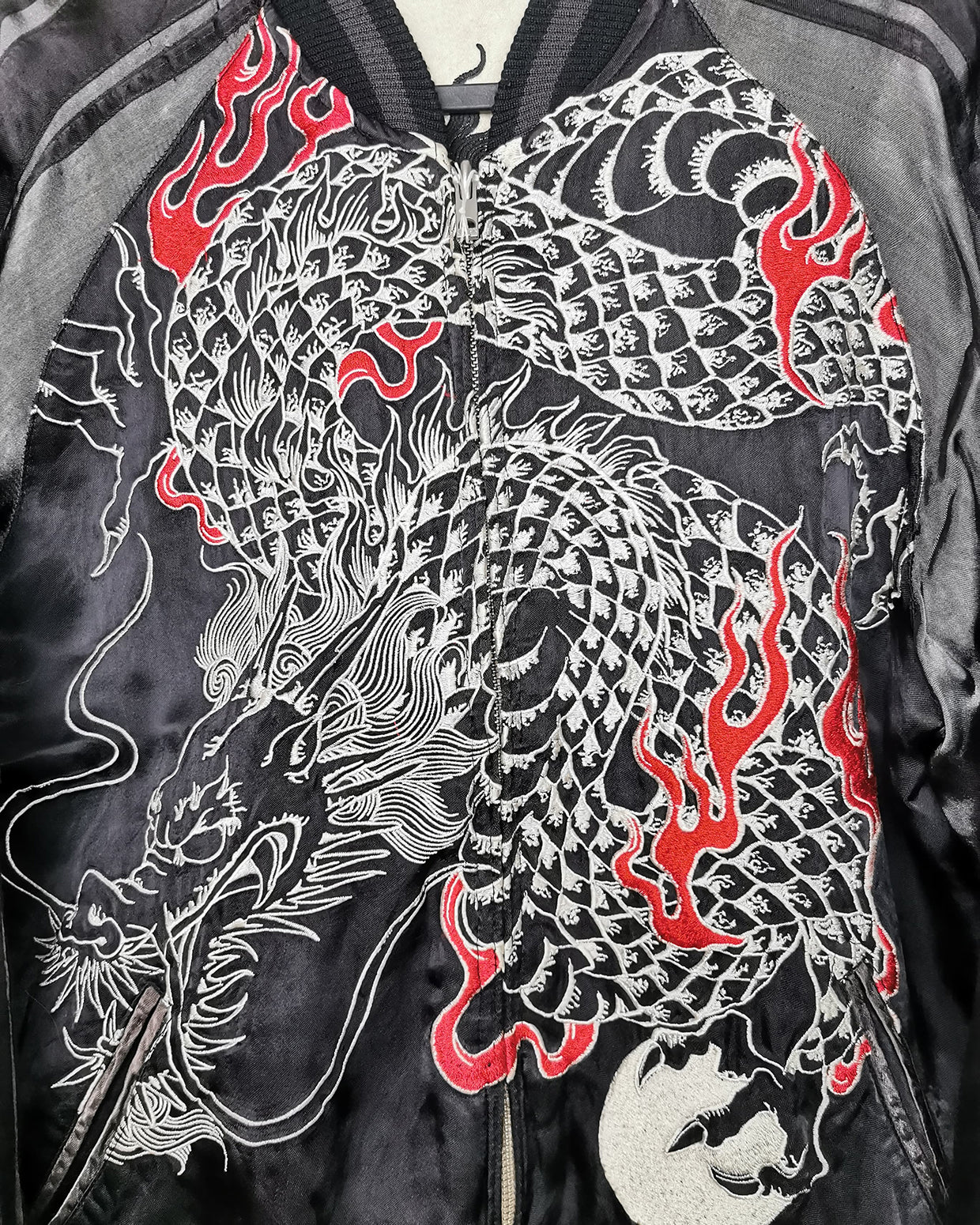 Chinese dragon bomber on sale jacket