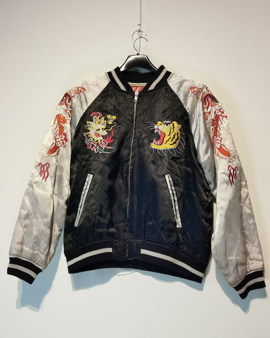 [TIGER & DRAGON]  Bomber jacket Vintage / Single